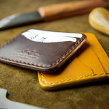 handmade leather wallet from scotland