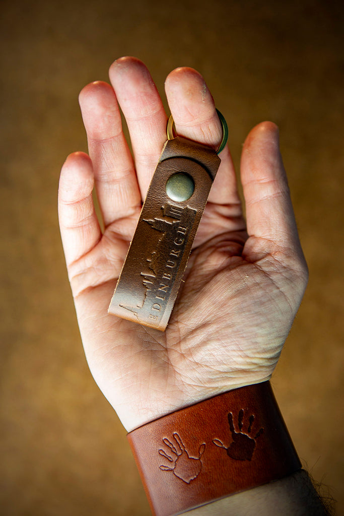 Key chain with Edinburgh Skyline – Workshop After Six - Handcrafted ...