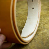 tan leather belt